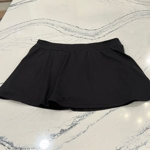 WAVVY Black Athletic Plus Size Skirt with Shorts Underneath sz.2X